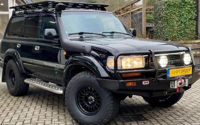 preparatie toyota land cruiser met lier